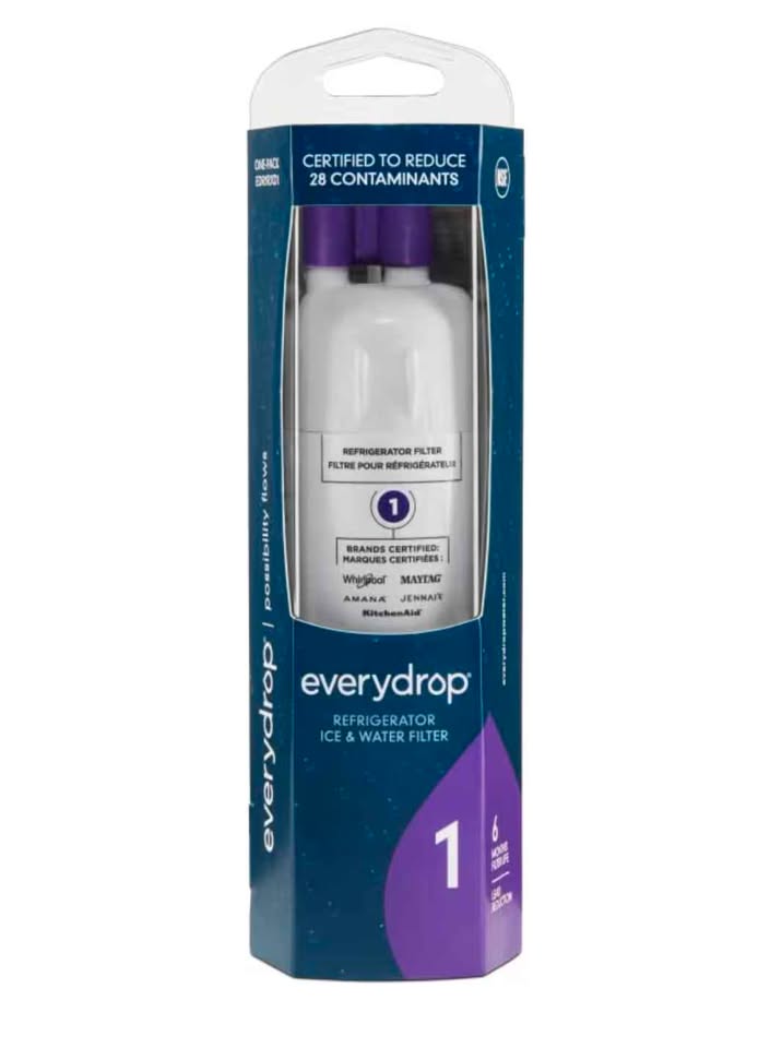 Filtre EveryDrop 1 frigo NSF neuf ouvert EveryDrop 1 fridge filter open box NSF certified