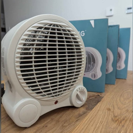 🔥 Radiateur-Ventilateur Portable | Portable Heater & Fan - Confort Toute Saison 🔥