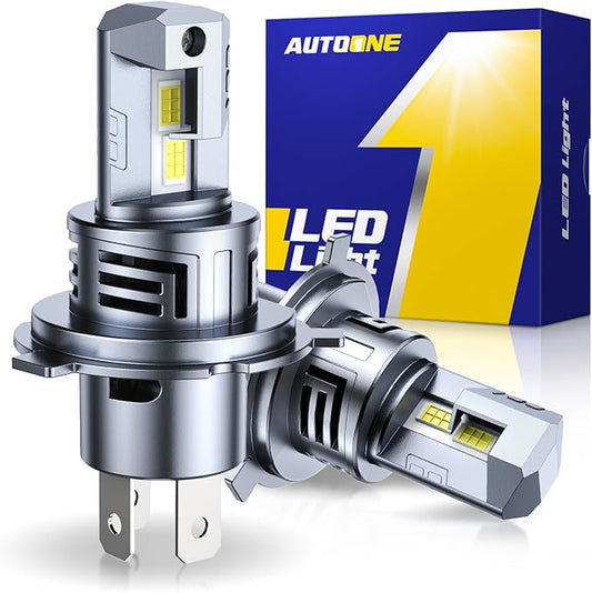 AUTOONE H4 9003 HB2 LED HiLo 6500K Plug & Play Ampoules LED H4 9003 HB2