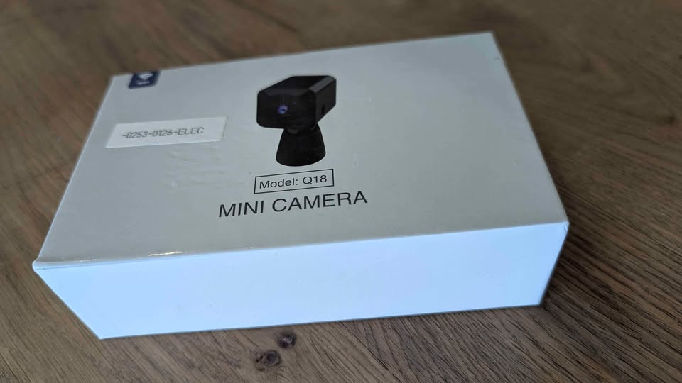 Mini caméra WiFi Q18 Pro Ultra HD motion detection night vision indoor camera security