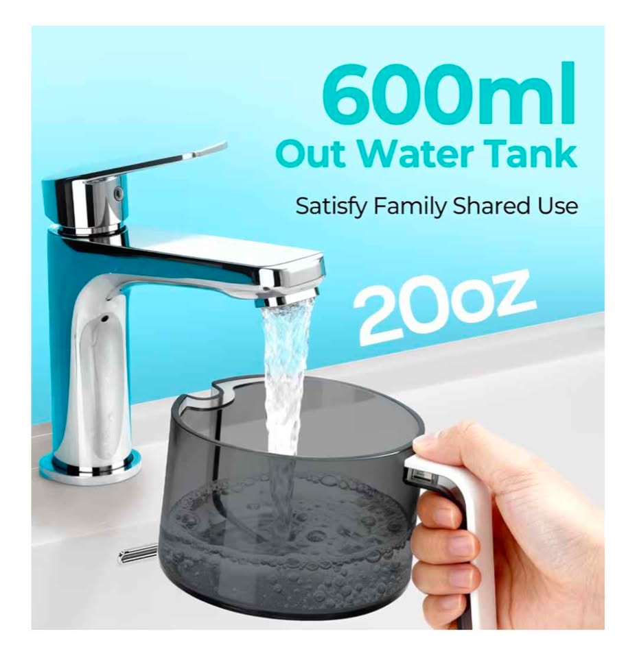 Water Flosser 10 Pressure Settings 6 Tips Family Use  Hydropulse 10 niveaux 6 embouts famille