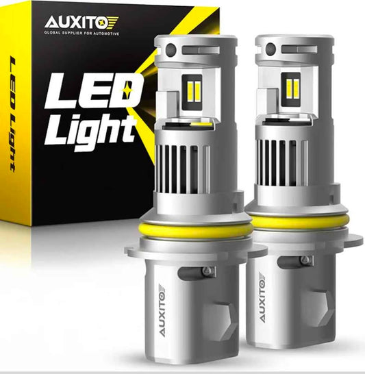Ampoules LED 9004HB1 AUXITO 30000LM 6000K HiLo  LED Headlight Bulbs Kit
