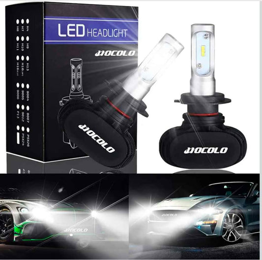 Ampoules LED H7 HOCOLO S1 8000lm 6500K – Kit phares  H7 LED Headlight Bulbs