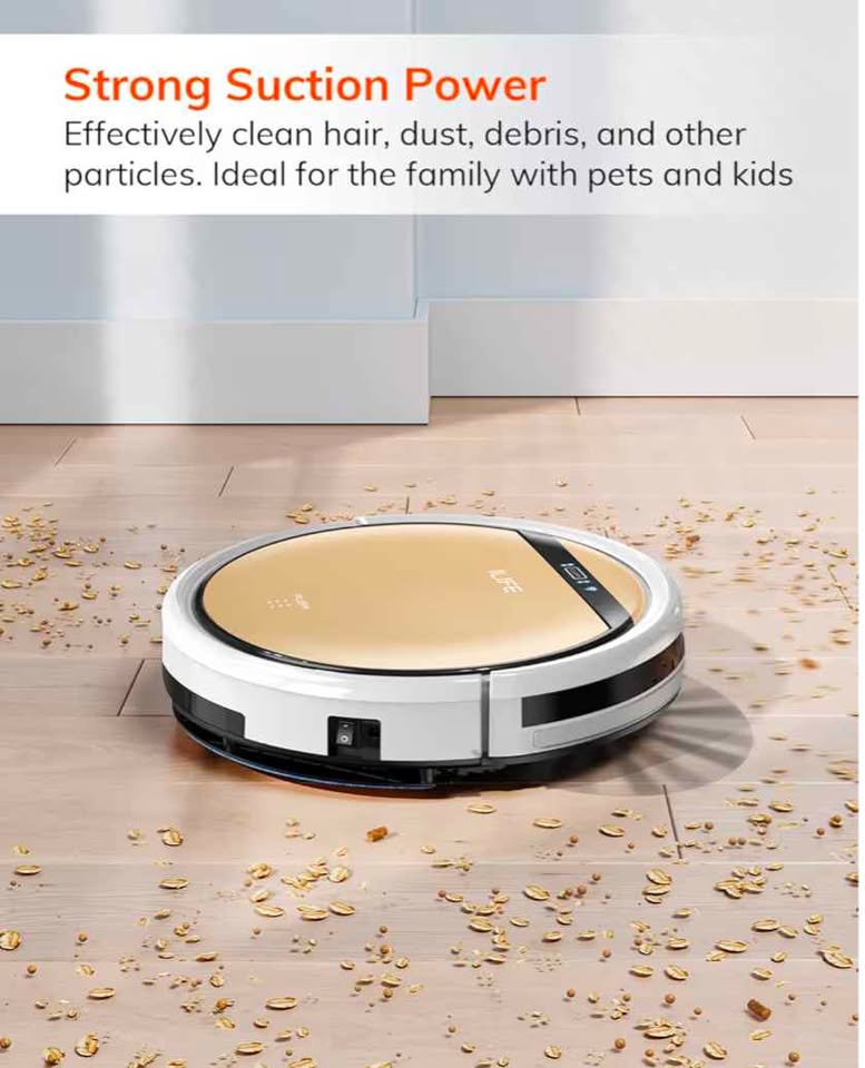 Aspirateur Robot 2-en-1 ILIFE V5s Plus Lavage WiFi Alexa  Robot Vacuum Mop Combo WiFi