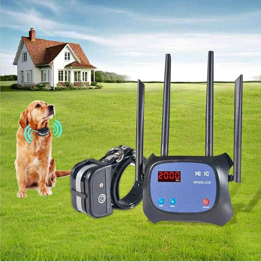 Clôture sans fil pour chien 100–2000 ft – Signal stable intérieurextérieur système sécurisé