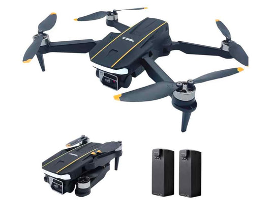 Drone CHUBORY A68 2K WiFi FPV Brushless – Caméra HD  Foldable Quadcopter 2 Batteries