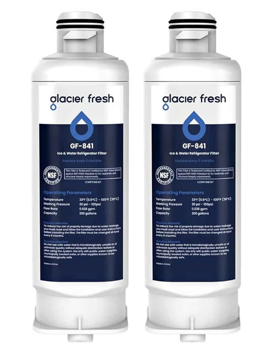 Filtre frigo Samsung DA97-17376B HAF-QIN – Glacier Fresh GF-841 2-Pack  Fridge Water Filter