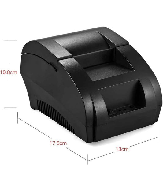 Imprimante Thermique POS 58mm 90mms 203DPI Ticket Reçu Commerce Rapide Compacte
