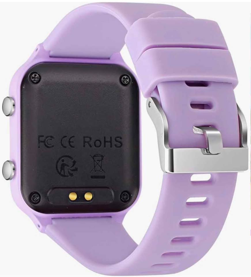 Montre enfants sans appli 5-13 ans  Kids Fitness Tracker Watch No App Waterproof Pedometer Purple