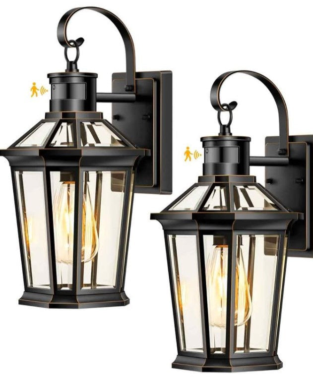 ✨ Lumières Extérieures VIANIS avec Capteur de Mouvement - Lot de 2 | VIANIS Motion Sensor Outdoor Lights - 2 Pack ✨