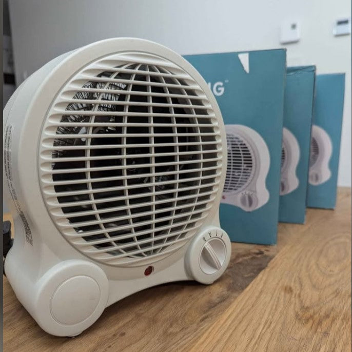 🔥 Radiateur-Ventilateur Portable | Portable Heater & Fan - Confort Toute Saison 🔥