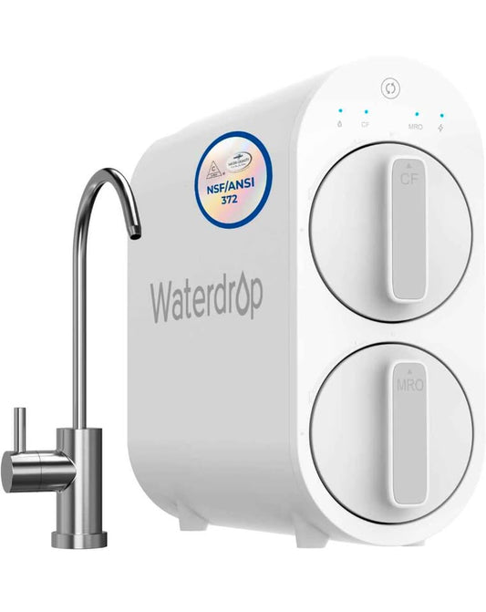 Waterdrop G2 Osmose Inverse Tankless 400GPD 7 étapes  RO Under-Sink Filter System